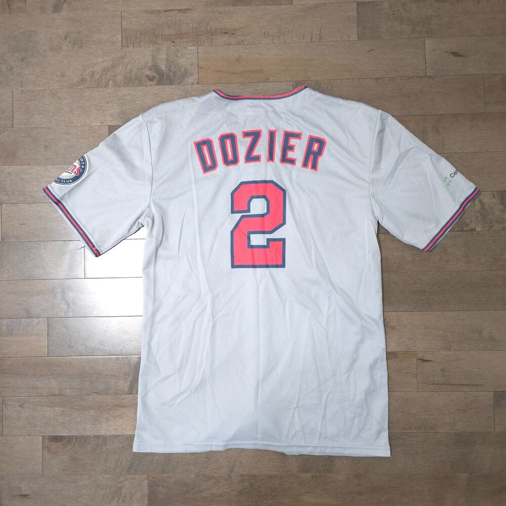Minnesota Twins Dozier #2 Gray Jersey Adult XL SGA Target Field MLB - Picture 9 of 11